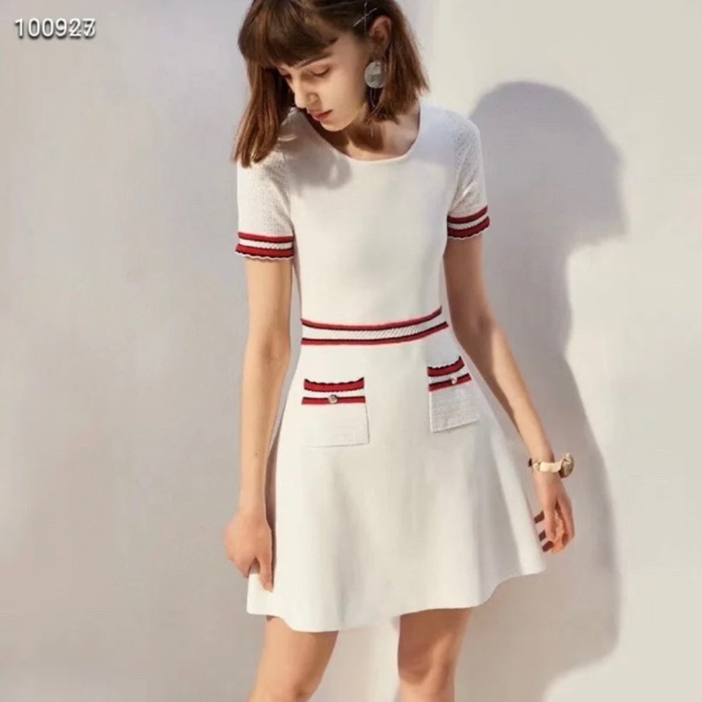 Sandro white dress